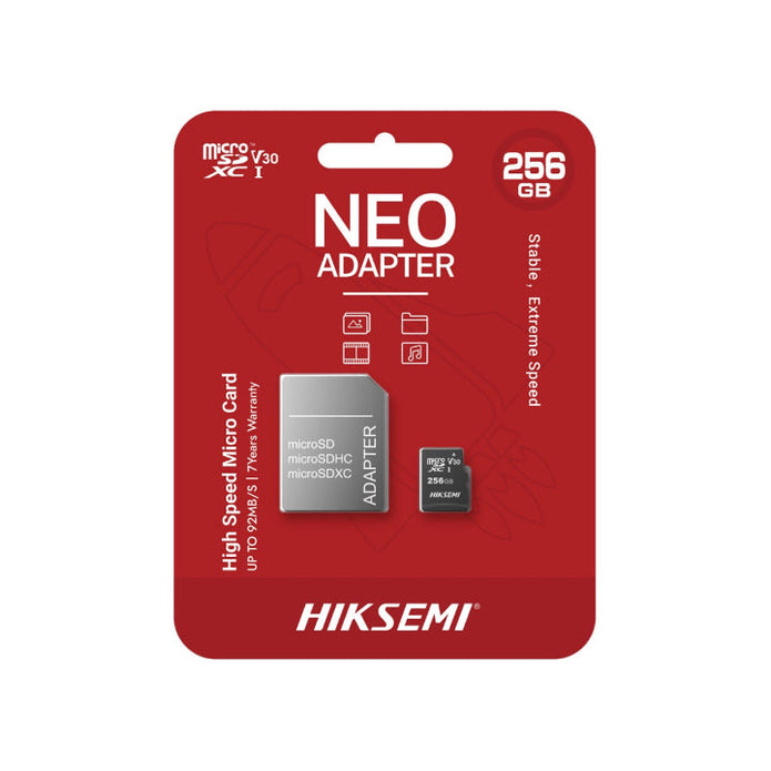 HikSemi 256GB Micro SD + Adapter