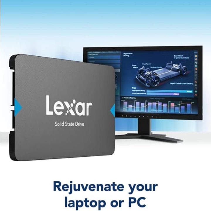 512GB Lexar® NS100 2.5 SATA (6GB/S) SSD