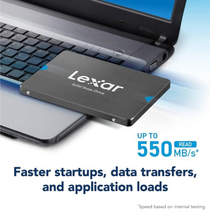 512GB Lexar® NS100 2.5 SATA (6GB/S) SSD