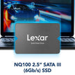 512GB Lexar® NS100 2.5 SATA (6GB/S) SSD