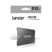 512GB Lexar® NS100 2.5 SATA (6GB/S) SSD