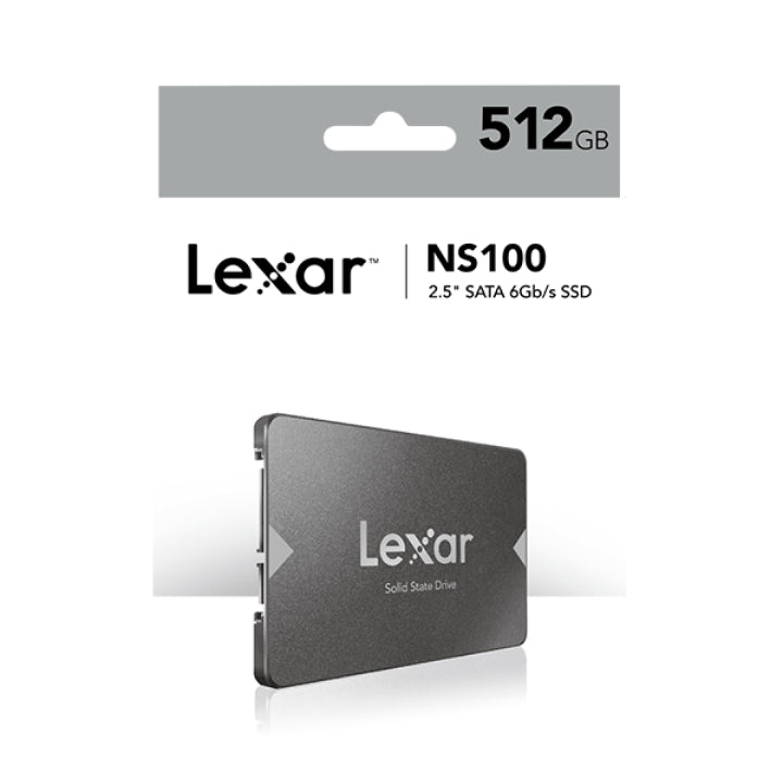 512GB Lexar® NS100 2.5 SATA (6GB/S) SSD